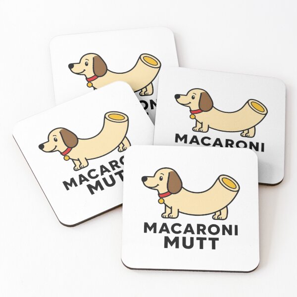 Item preview, Macaroni Mutt Funny Dachshund Dog Pasta designed and sold by creativerooney.