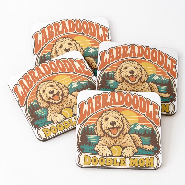 Item preview, Labradoodle Gift - Doodle Mom designed and sold by RedRubyBubble.