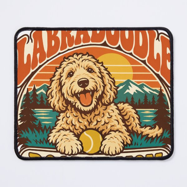 Item preview, Labradoodle Gift - Doodle Mom designed and sold by RedRubyBubble.