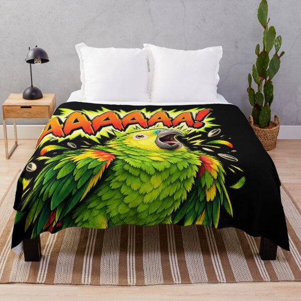 Item preview, Screaming Amazon Parrot Comic designed and sold by Knightzoro Studio.