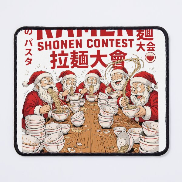 Item preview, Funny Santa Claus Ramen Christmas Gift for Food Lovers Holiday Tee designed and sold by JOSUQ.