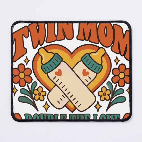 Item preview, Twin Mom Gift - Double The Love designed and sold by RedRubyBubble.
