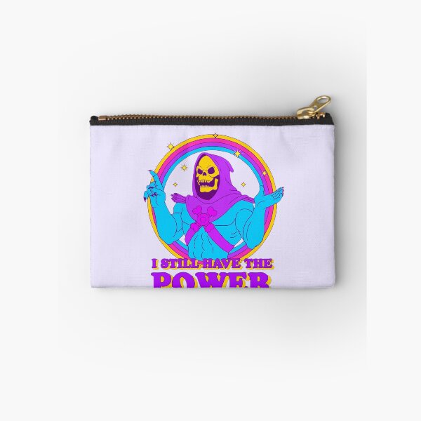 Item preview, I Still Have The Power Retro 80s Skeleton Neon Synthwave Quote designed and sold by Neon Bones Studio.