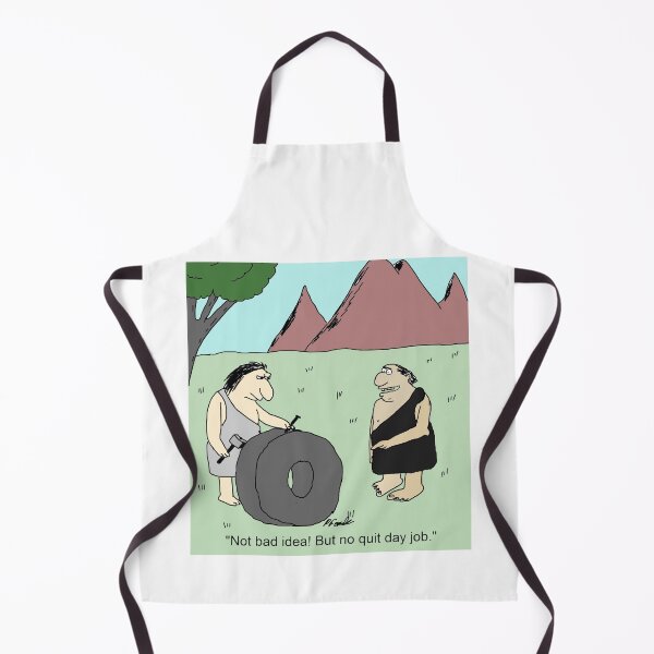 Item preview, Caveman invents wheel designed and sold by Sneerze.