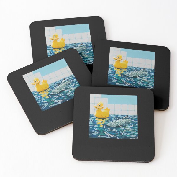 Item preview, Banksy-Painting-Rubber-Duck-And-Shark designed and sold by mignothu.