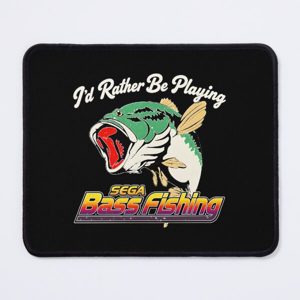 Item preview, SEGA Bass Fishing Retro Arcade Game Fish Art designed and sold by KarienaleeKk.