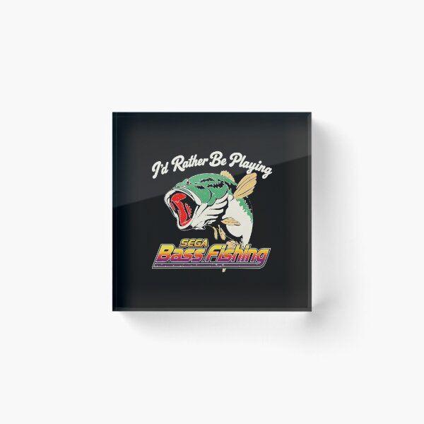 Item preview, SEGA Bass Fishing Retro Arcade Game Fish Art designed and sold by KarienaleeKk.