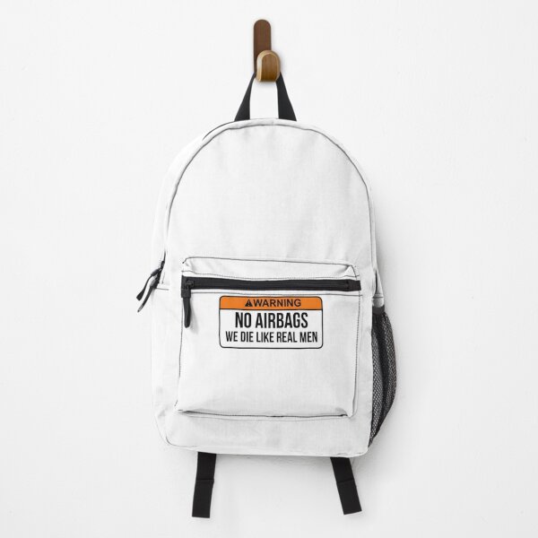 Item preview, No Airbags We Die Like Real Men Funny Saying designed and sold by 27Maydesign.