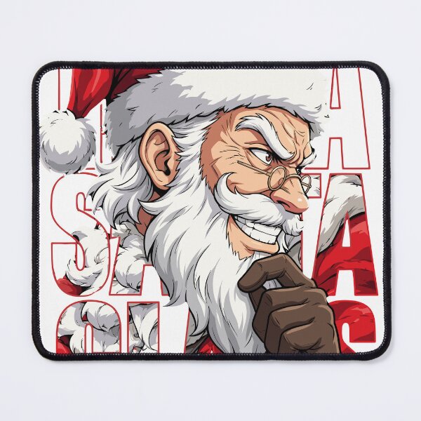 Item preview, Anime Santa Claus Powerful Christmas Art Shonen Holiday Graphic designed and sold by JOSUQ.