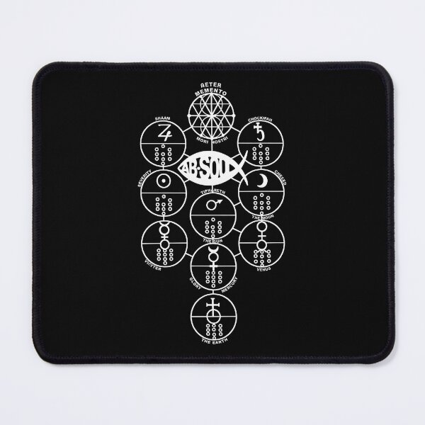 Item preview, Esoteric Symbol Diagram with ABSOL Fish designed and sold by KarienaleeKk.