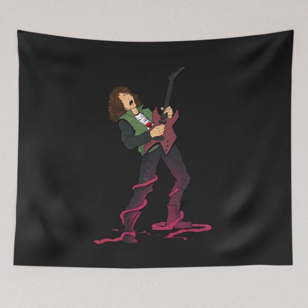 Item preview, Eddie Munson Cartoon – Stranger Things Hellfire Club designed and sold by The A-Press.