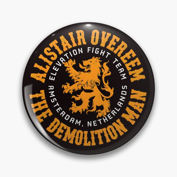 Item preview, Alistair Overeem Demolition Man Fight Team Emblem designed and sold by QueenLeachqq.