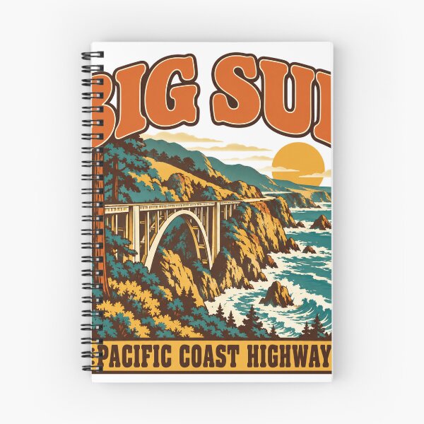 Item preview, Big Sur Gift - Pacific Coast Highway designed and sold by RedRubyBubble.