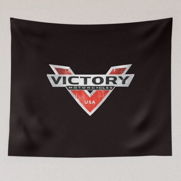 Item preview, Victory Motorcycles USA Distressed Retro  designed and sold by QueenLeachqq.