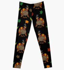 Thanksgiving Turkey pattern Leggings
