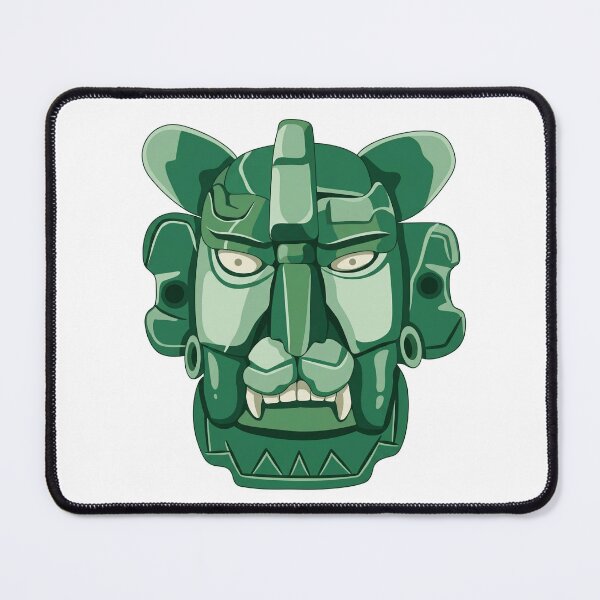 Item preview, Jade Mask of the Zapotec Bat God designed and sold by ArteTeoma.