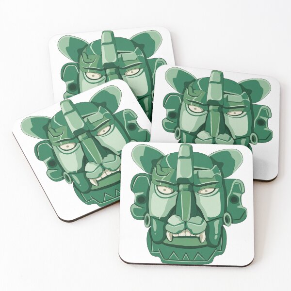 Item preview, Jade Mask of the Zapotec Bat God designed and sold by ArteTeoma.