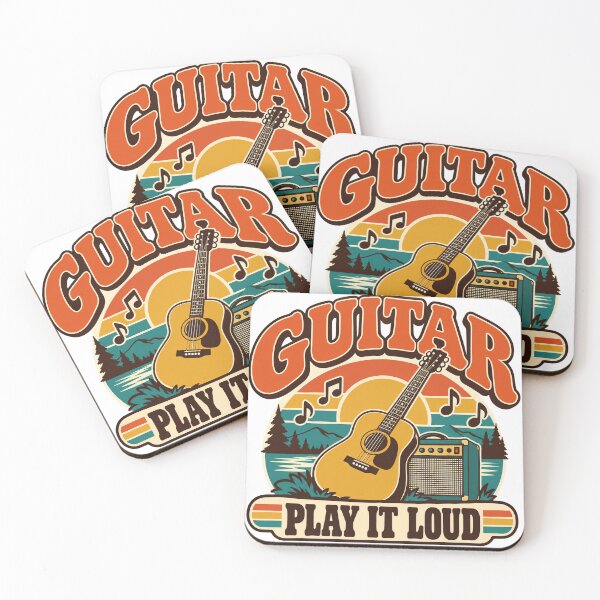 Item preview, Guitar Gift - Play It Loud designed and sold by RedRubyBubble.