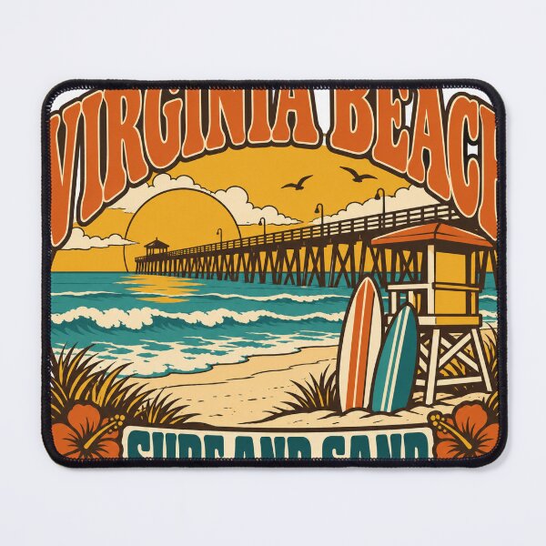 Item preview, Virginia Beach Gift - Surf And Sand designed and sold by RedRubyBubble.