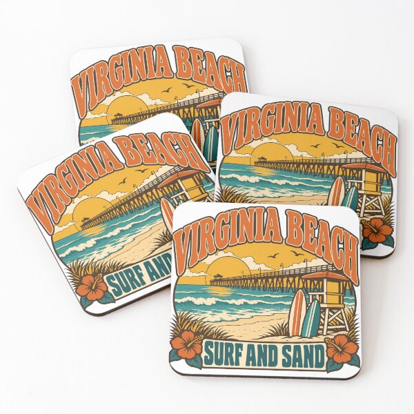 Item preview, Virginia Beach Gift - Surf And Sand designed and sold by RedRubyBubble.