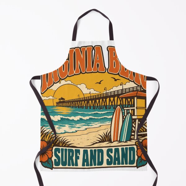 Item preview, Virginia Beach Gift - Surf And Sand designed and sold by RedRubyBubble.