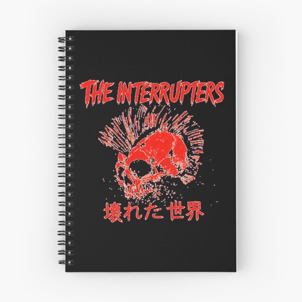 Item preview, The Interrupters Punk Skull Mohawk Japanese Text designed and sold by TudyEvansio.