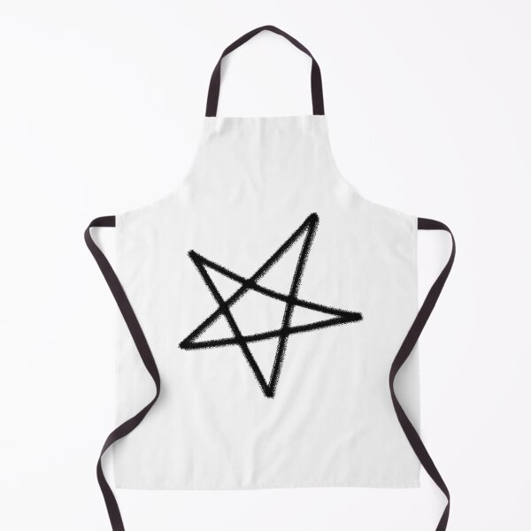 Item preview, Hand Drawn Black Five Pointed Star Sketch designed and sold by tammist.