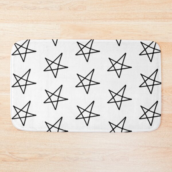 Item preview, Hand Drawn Black Five Pointed Star Sketch designed and sold by tammist.