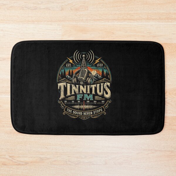 Item preview, Tinnitus FM The Sound Never Stops 1997 Hearing Humor designed and sold by Juansustait.