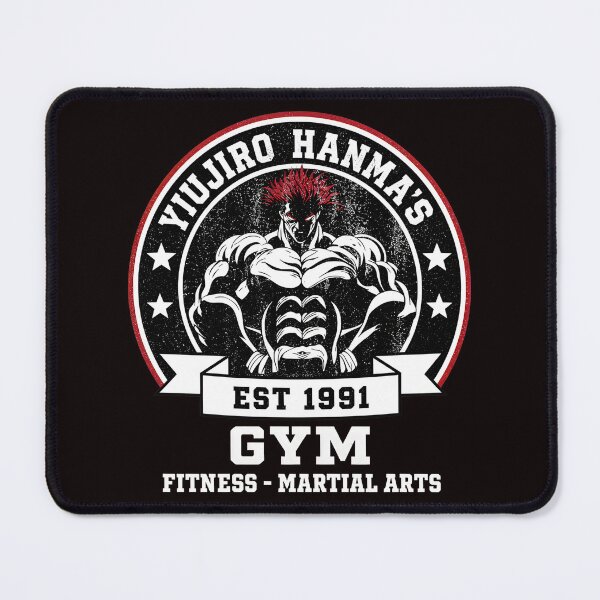 Aperçu de l'œuvre Yujiro Hanma Gym 1991 Fitness martial créée et vendue par Ahkamnash.