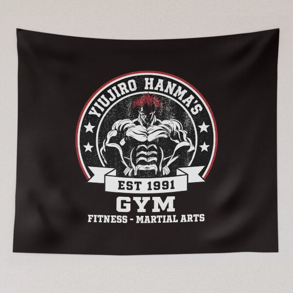 Item preview, Yujiro Hanma Gym 1991 Fitness Martial  designed and sold by Ahkamnash.