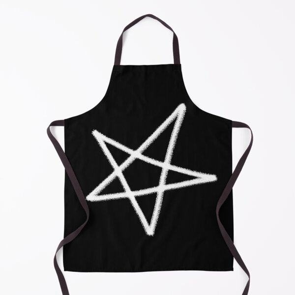 Item preview, Hand Drawn White Five Pointed Star Sketch designed and sold by tammist.