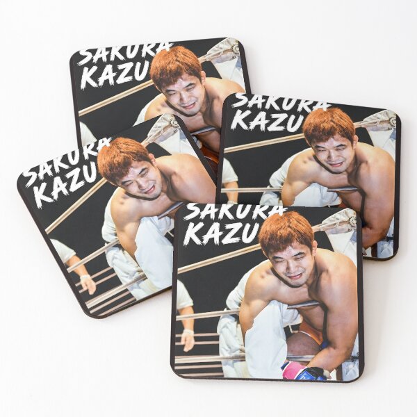 Item preview, Sakuraba Kazushi Fighter Portrait Ring Ropes designed and sold by Ahkamnash.