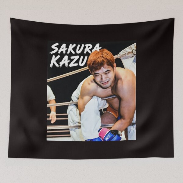 Item preview, Sakuraba Kazushi Fighter Portrait Ring Ropes designed and sold by Ahkamnash.
