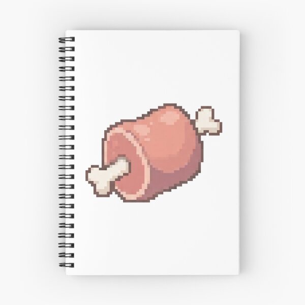 Item preview, Roasted Meat Drumstick Pixel Art designed and sold by fozero Pixel.