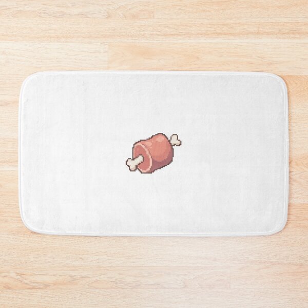 Item preview, Roasted Meat Drumstick Pixel Art designed and sold by fozero Pixel.