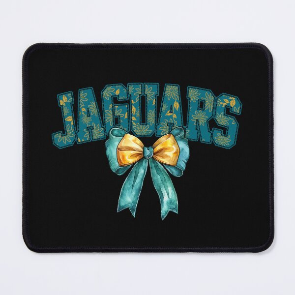 Item preview, Jaguars Floral Coquette Bow Football Fan Spirit designed and sold by RockTheFeal.