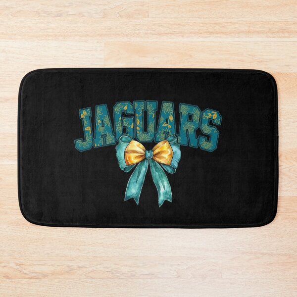 Item preview, Jaguars Floral Coquette Bow Football Fan Spirit designed and sold by RockTheFeal.