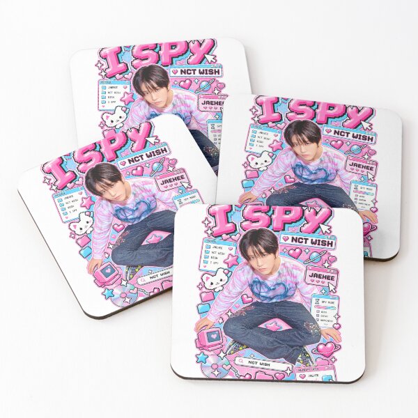 Item preview, NCT WISH Jaehee I SPY Cyber Y2K Pixel Kpop Design designed and sold by Valeree Store.