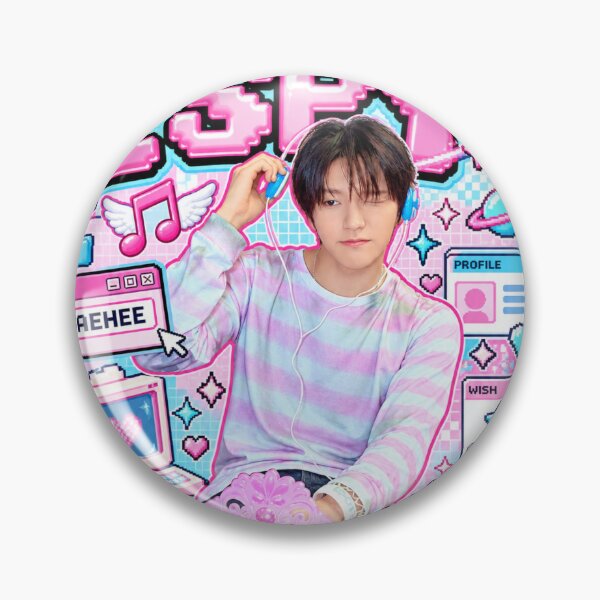 Item preview, Jaehee NCT WISH Cute Pixel Cyber Kpop Artwork designed and sold by Valeree Store.