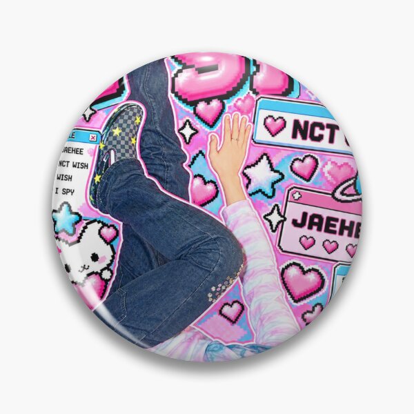 Item preview, NCT WISH Jaehee Retro Computer Y2K Fan Design designed and sold by Valeree Store.