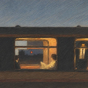 Artwork thumbnail, Train Ride by Bear Club Creations