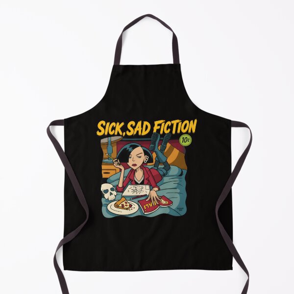 Item preview, Sick Sad Fiction Retro Comic Art designed and sold by Gamaza-Eggs.