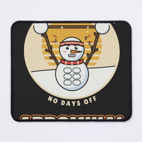 Item preview, Abdominal Snowman Funny Gym Winter Pun designed and sold by somebasic.