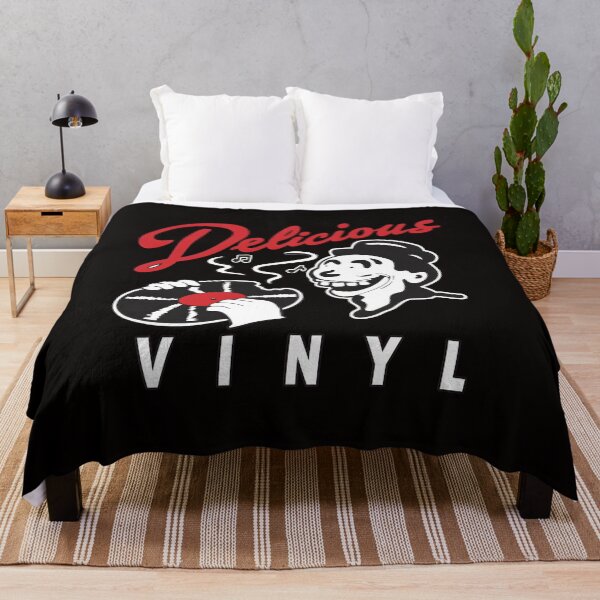 Item preview, Delicious Vinyl Retro Music Cartoon Character designed and sold by Sadeetfel.