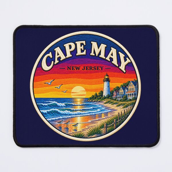 Item preview, Cape May New Jersey Coastal Lighthouse designed and sold by Swanny's Custom T-shirt and Gift Designs.