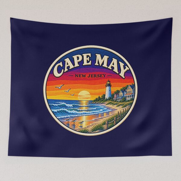 Item preview, Cape May New Jersey Coastal Lighthouse designed and sold by Swanny's Custom T-shirt and Gift Designs.
