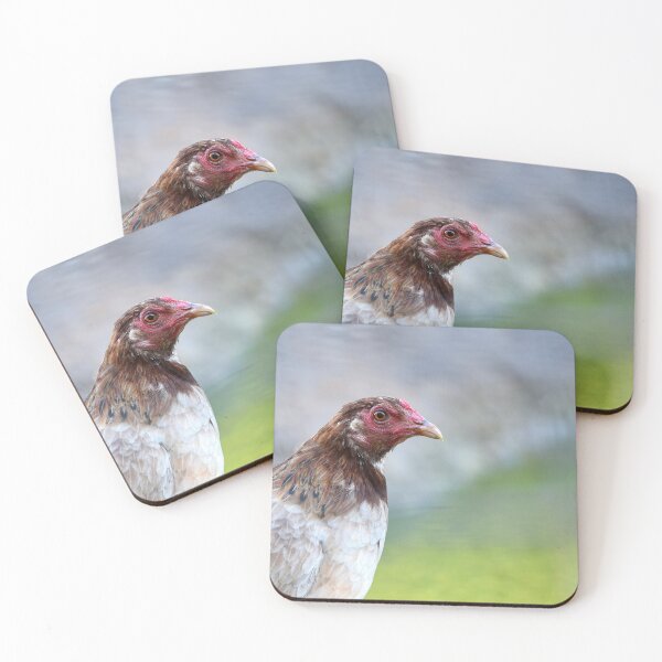 Item preview, A chicken up close designed and sold by OzzyluArt.