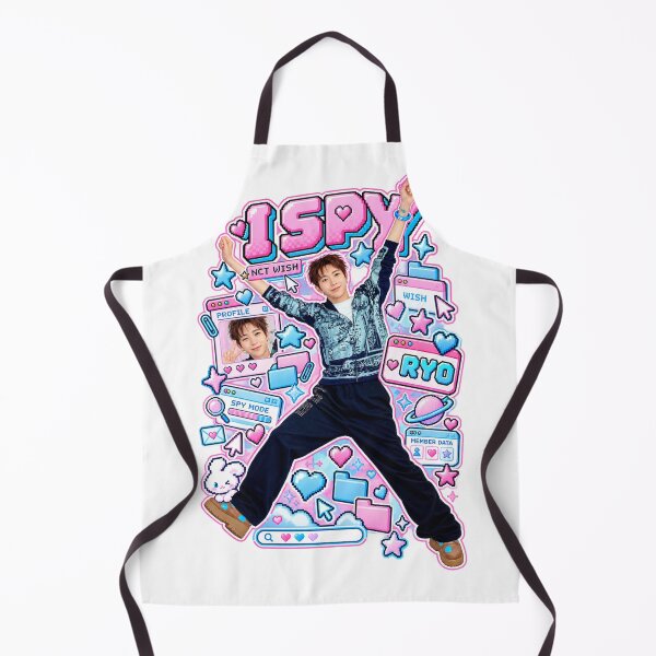 Item preview, NCT WISH Ryo I SPY Cyber Y2K Pixel Kpop Design designed and sold by Valeree Store.