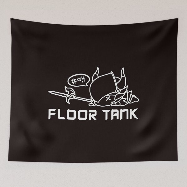Item preview, Floor Tank Knight Character Art designed and sold by Mawntsni.